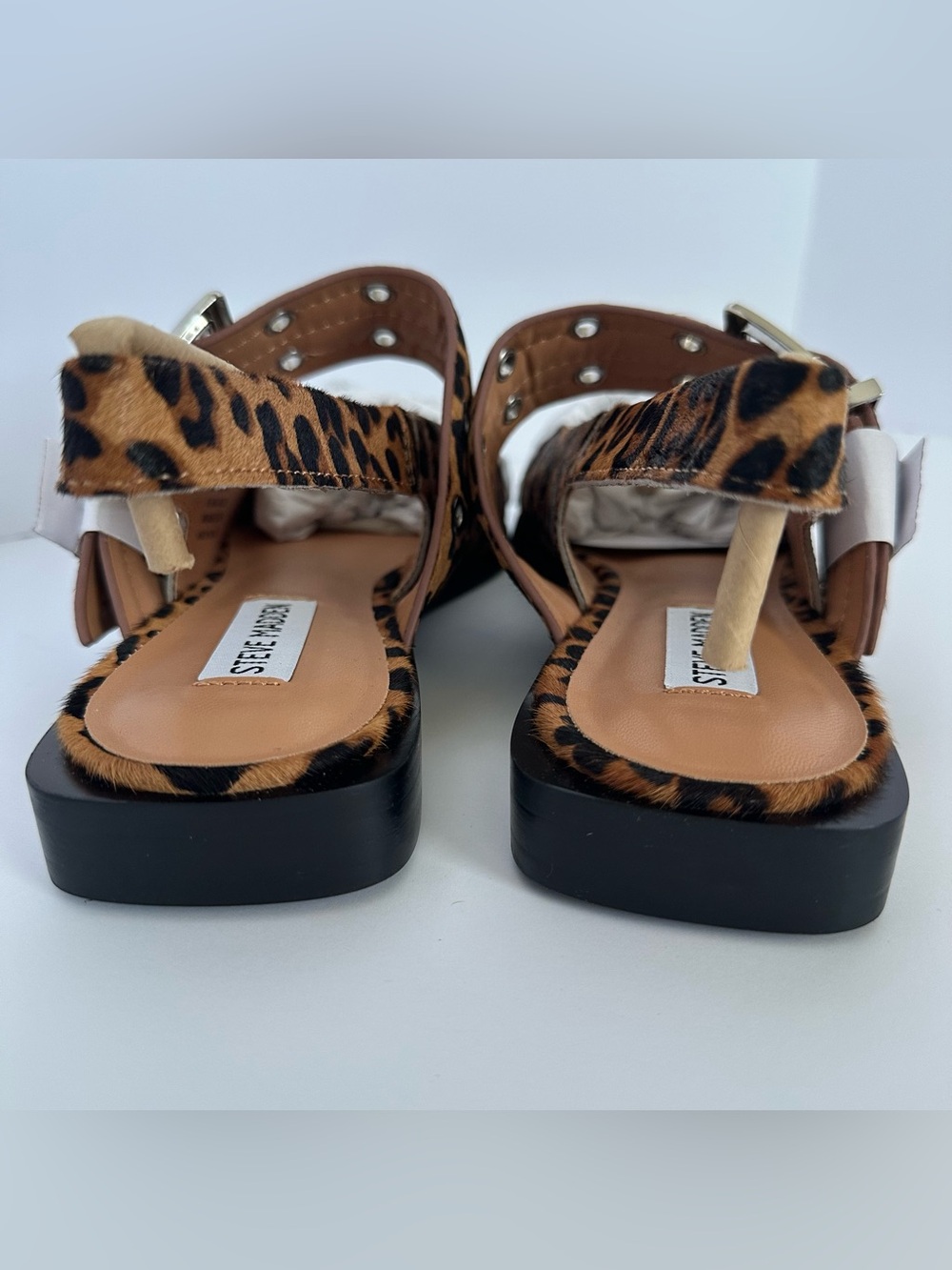 Steve Madden Graya Slingback Flats in Leopard | 9 | NIB - Picture 11 of 16